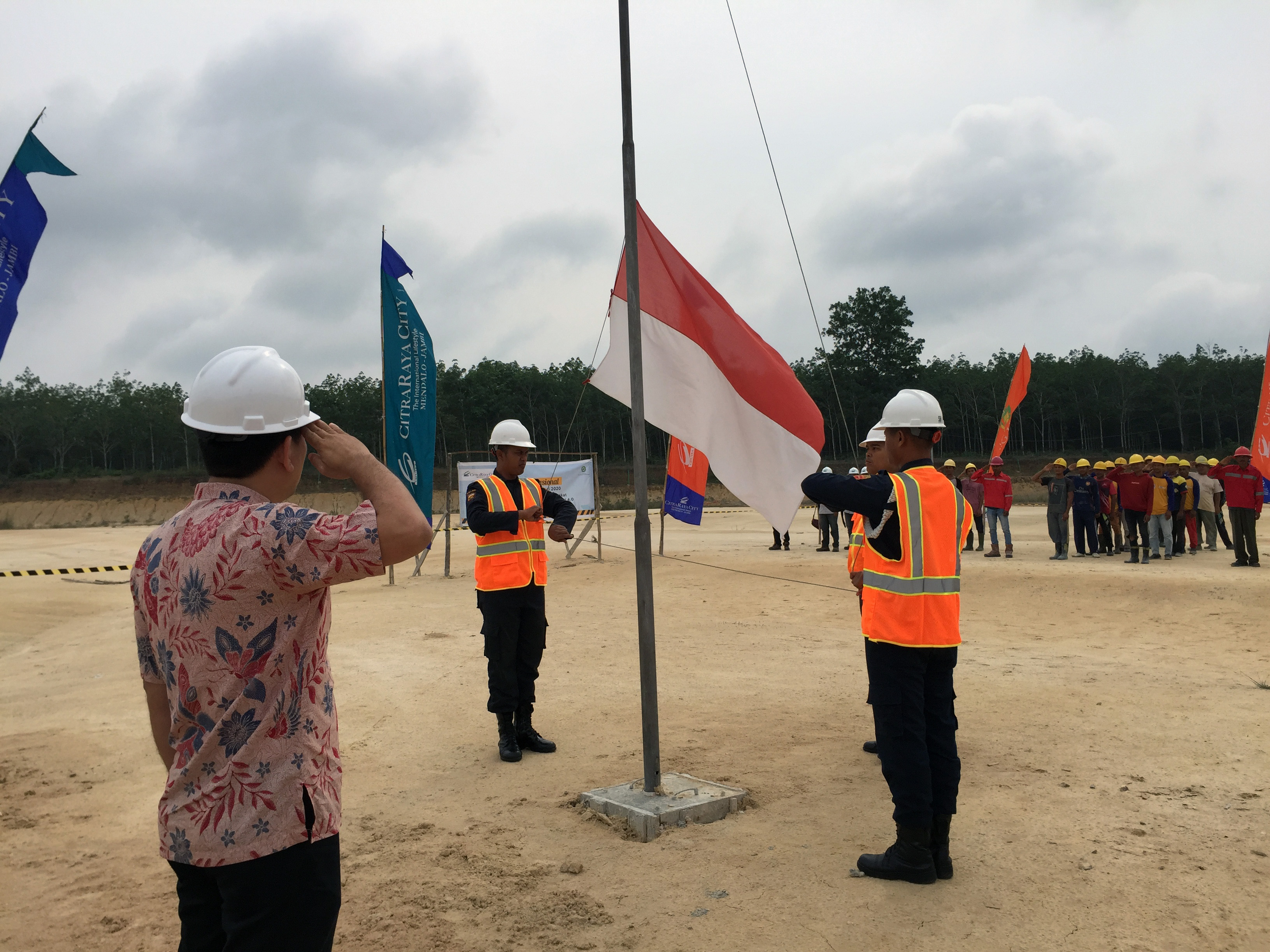 Upacara Memperingati Bulan K3 2020