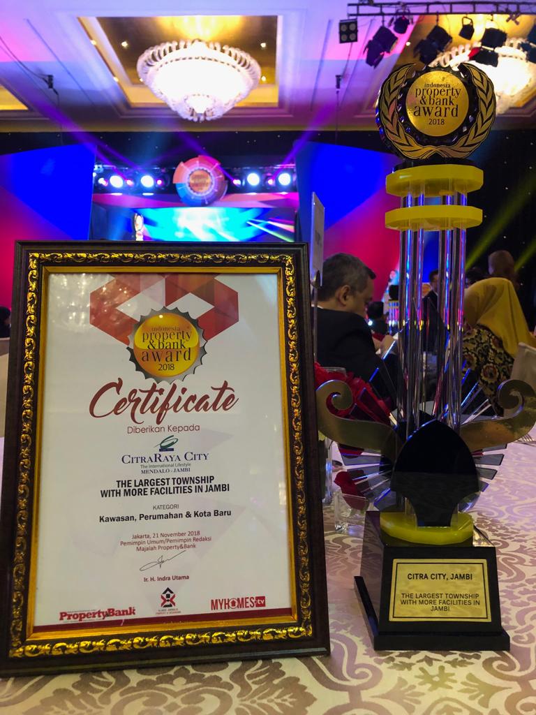 CitraRaya City Kembali Mendapatkan Penghargaan pada IPBA 2018