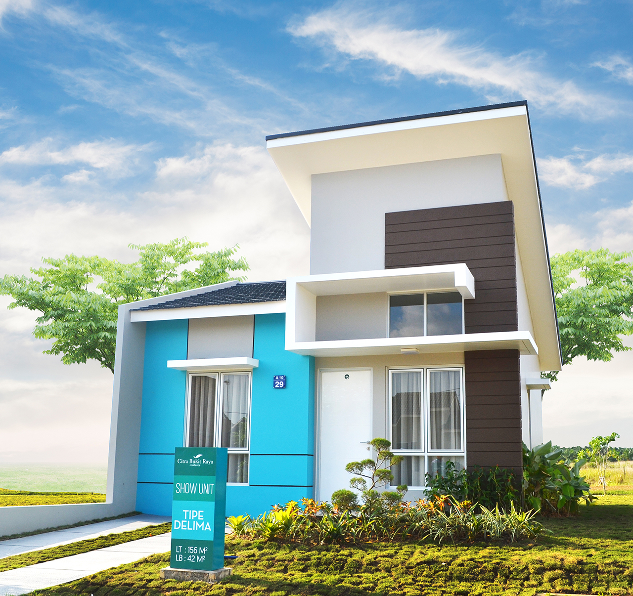 Rumah Idaman, Hunian Mungil Bergaya Modern