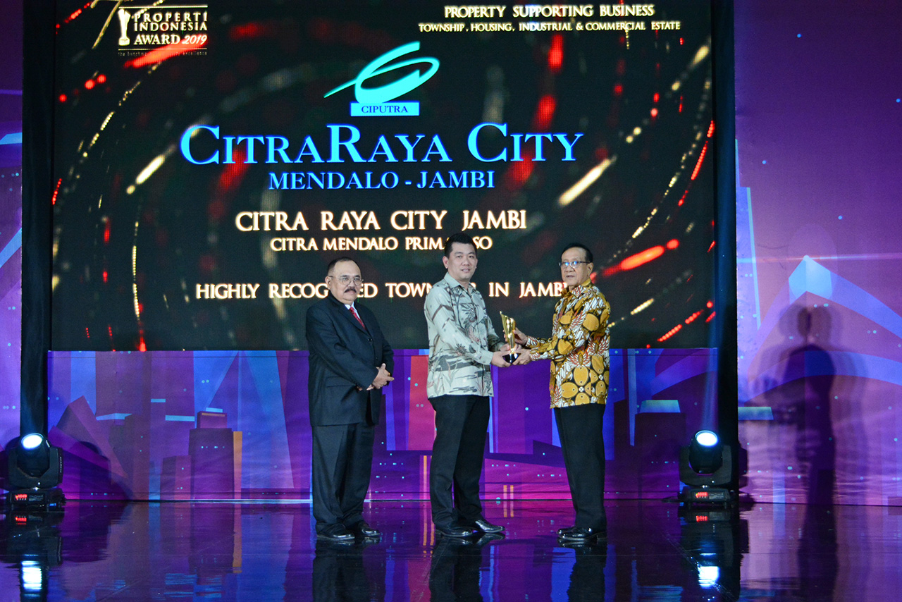 CitraRaya City Raih PIA 2019 Sebagai Highly Recognised Township in Jambi